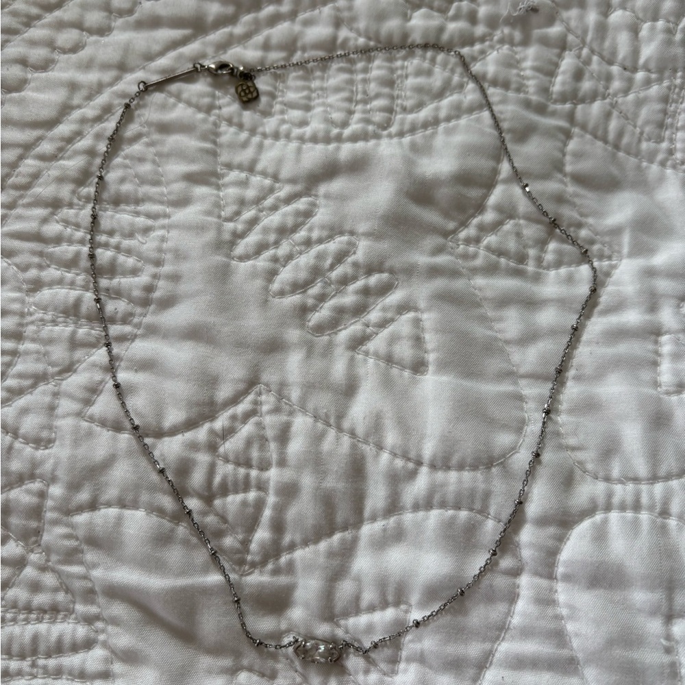 Silver Kendra Scott Necklace